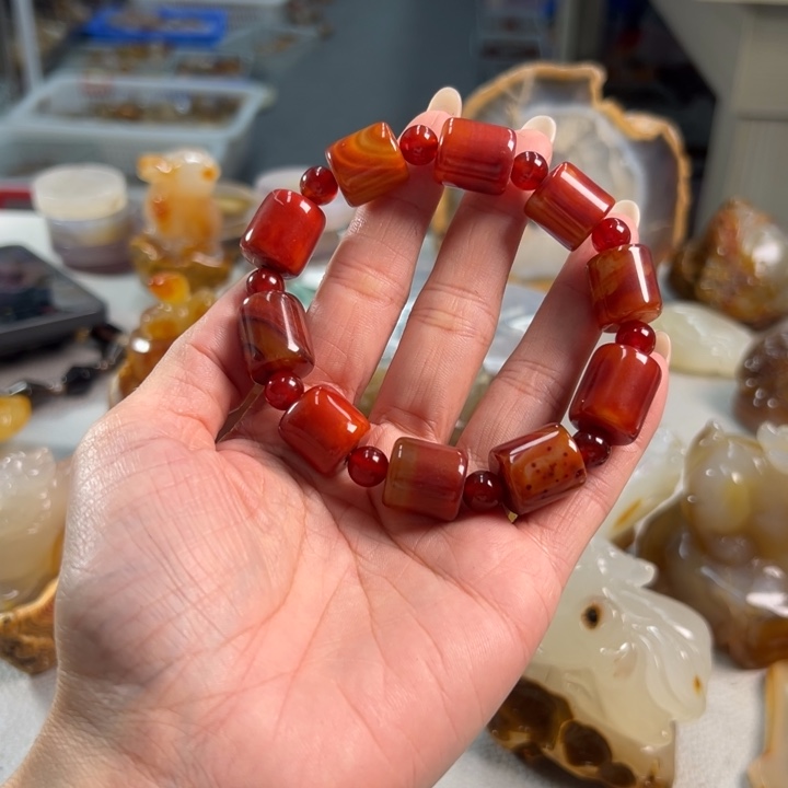 玛瑙/玉髓吊坠(不含链)未镶嵌