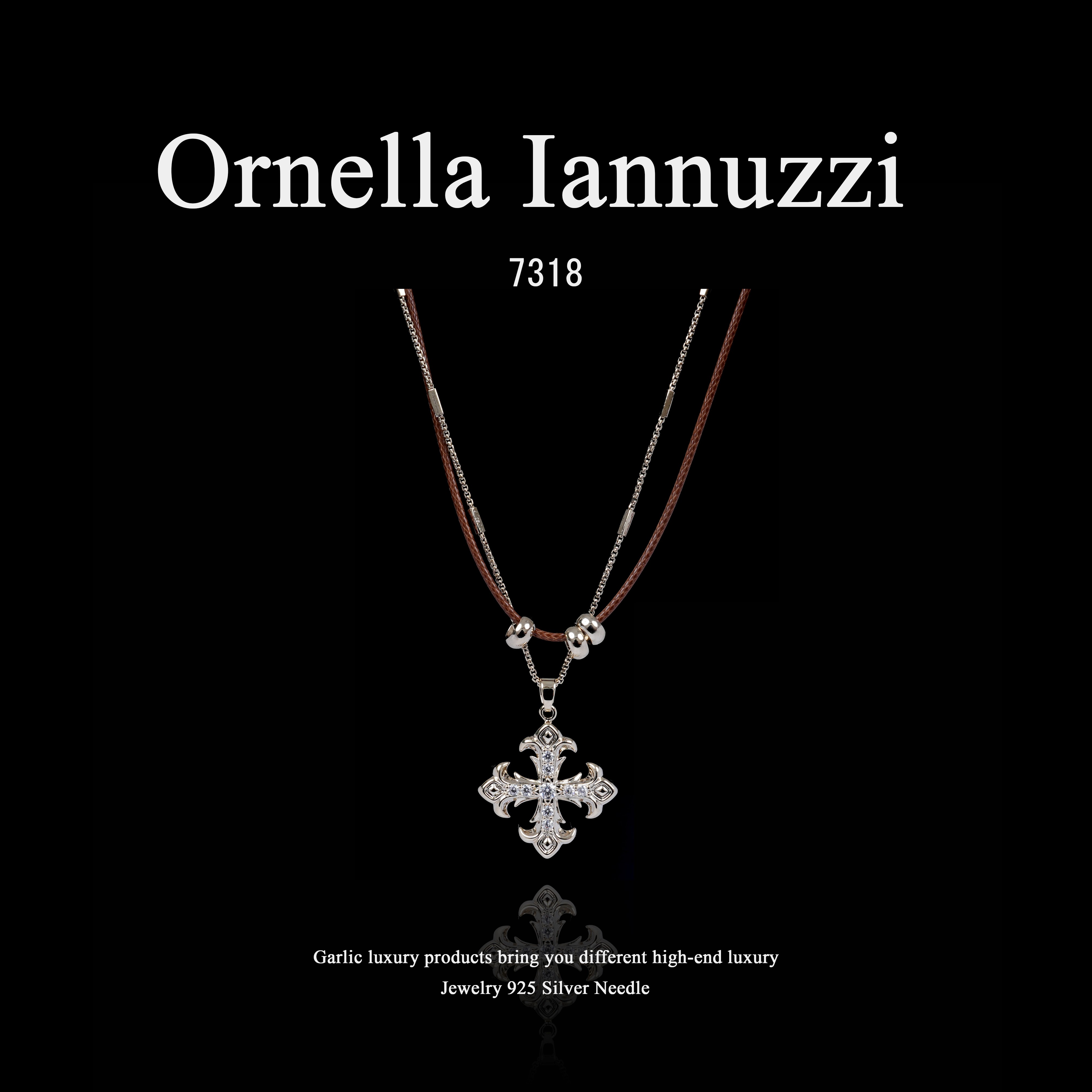 铜合金项链 Ornella Iannuzzi项链-7318（40+5cm）