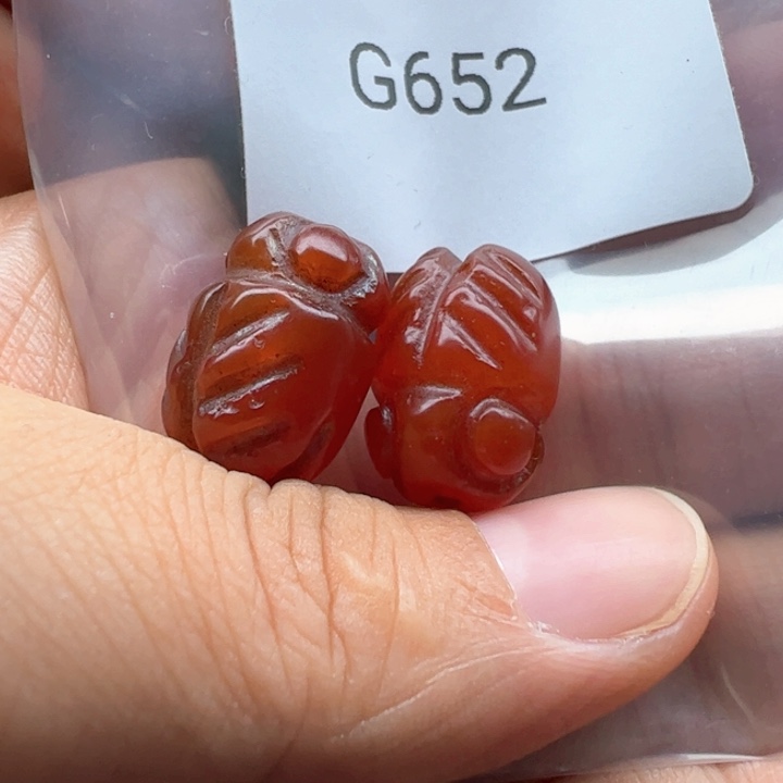 未镶嵌玛瑙/玉髓珠宝半成品