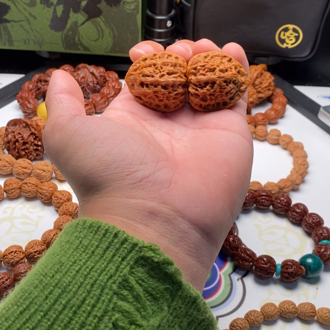 手串文玩核桃36全品佛肚