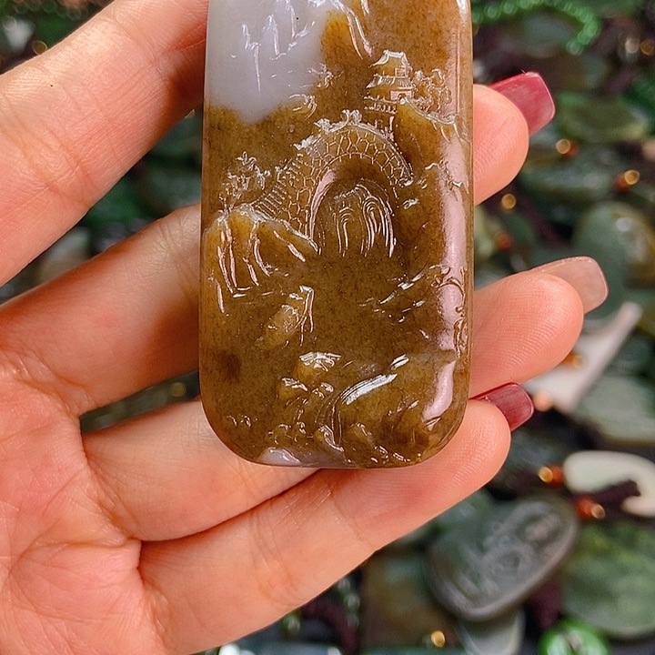 颈饰未镶嵌和田玉