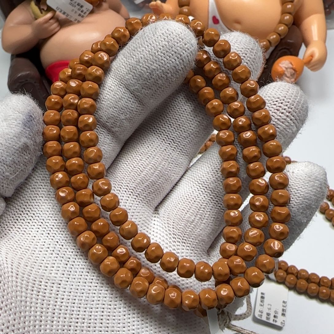 手串/手链橄榄核老挝核尖脖挂无相5.7