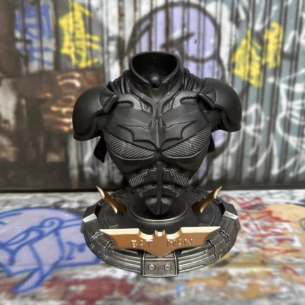 非HT hottoys 1/6 蝙蝠侠半胸像 黑暗骑士 雕像 半身像 绝版 现货