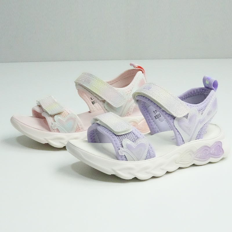 女童凉鞋夏季新款儿童韩版时尚运动凉鞋软底软面学生沙滩鞋