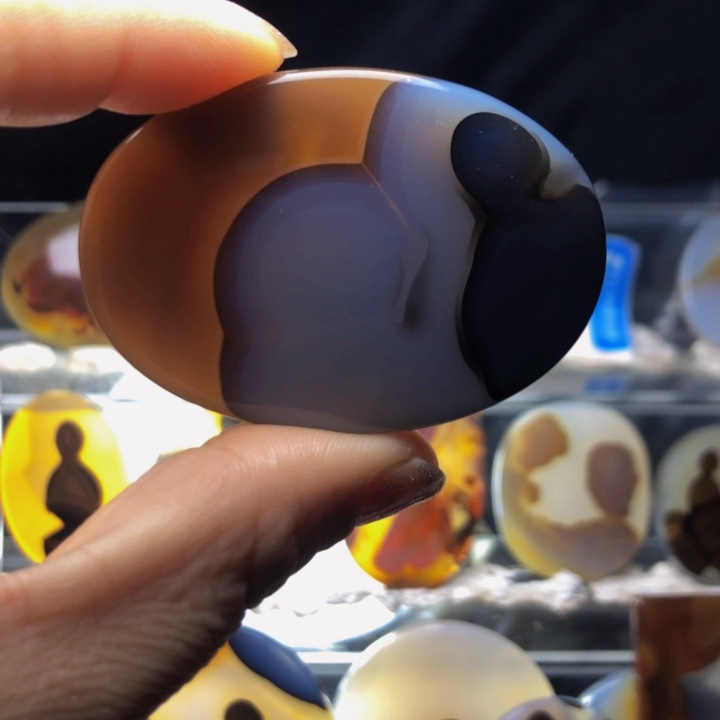 合金玛瑙/玉髓珠宝奇石61