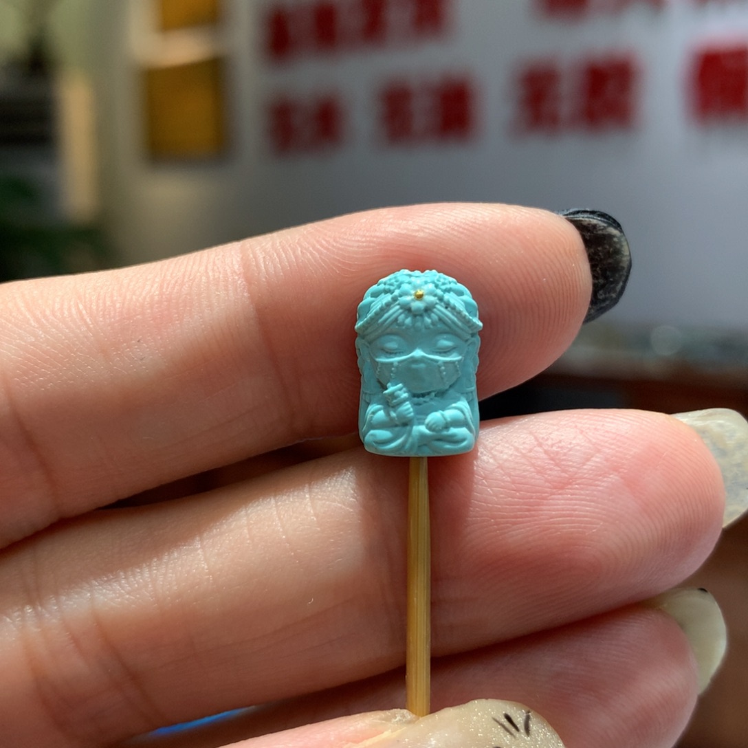 绿松石未镶嵌配饰