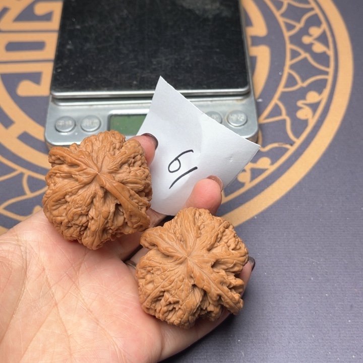 文玩核桃把件46大粗筋