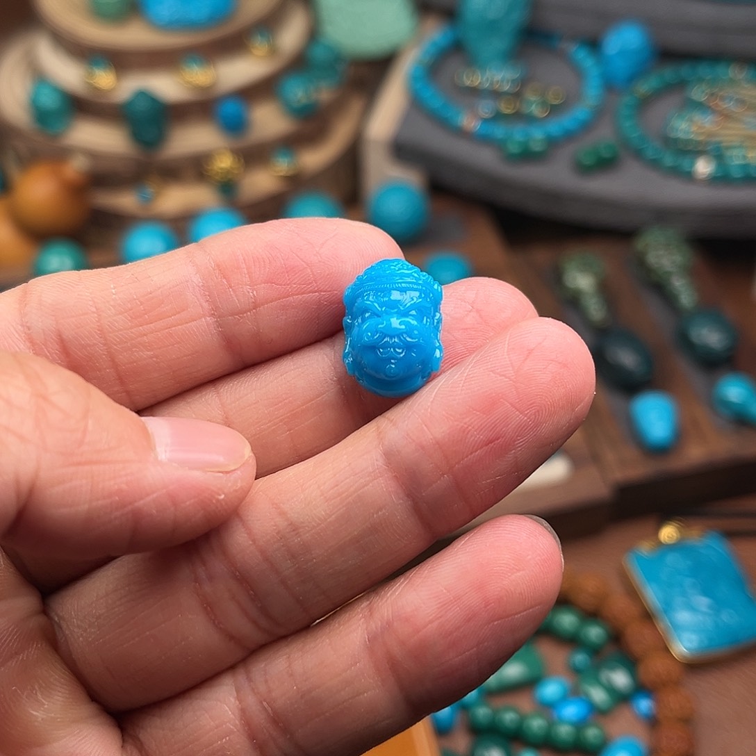 绿松石未镶嵌手串