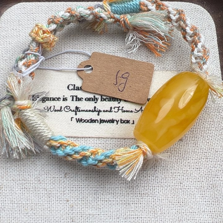 琥珀裸石未镶嵌蜜蜡