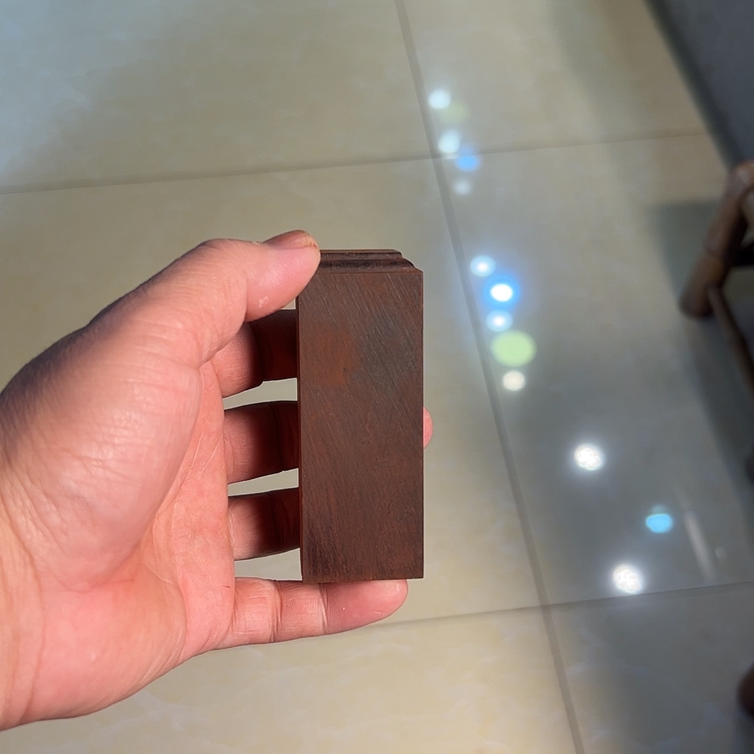 哥***说把件小叶紫檀印度小叶紫檀