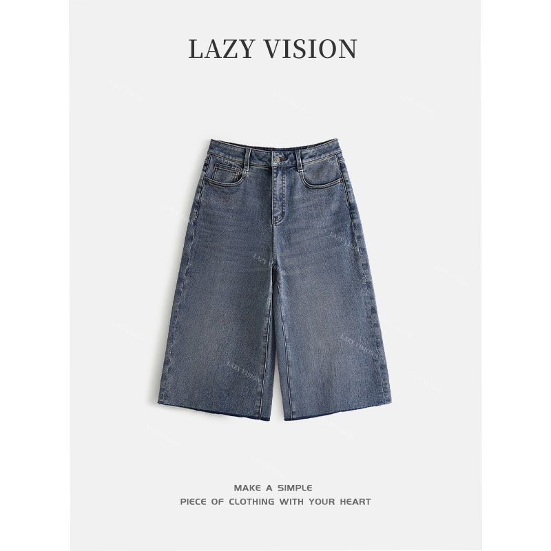 LAZYVISION+牛仔女士短裤ZMD-30167