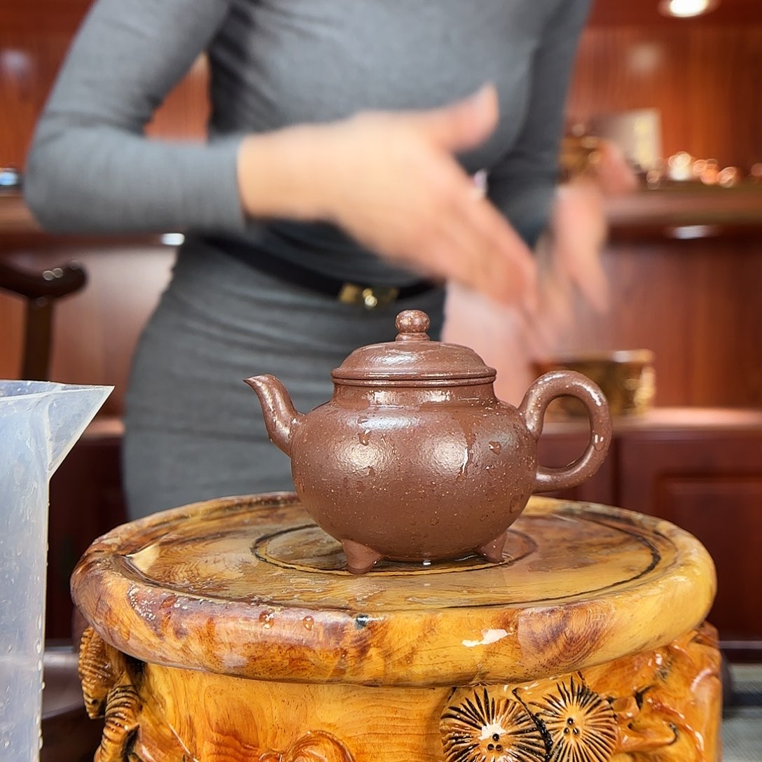 紫砂茶壶一壶李紫砂