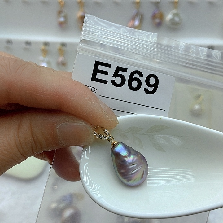 淡水珍珠颈饰银S925镶嵌