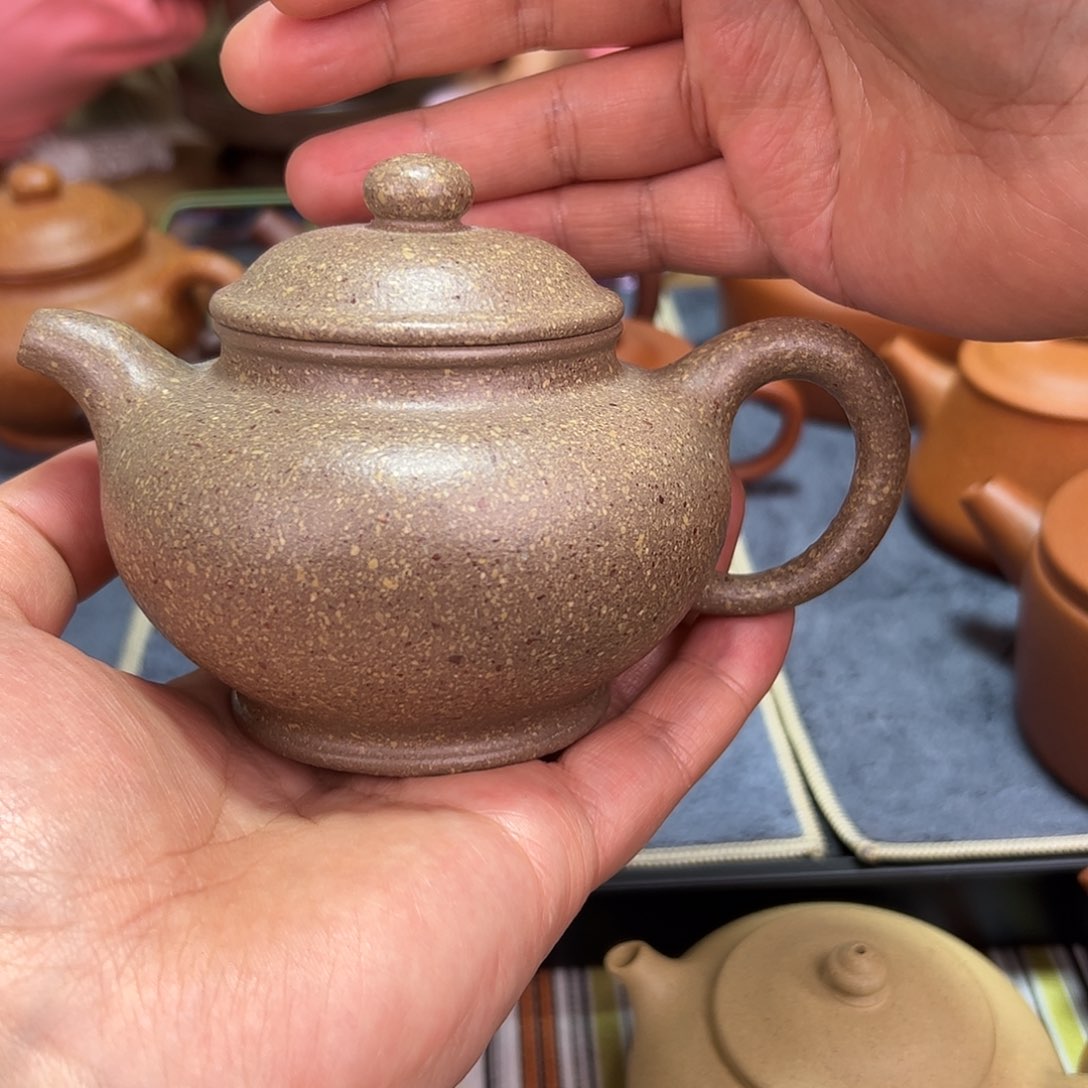 紫砂茶壶280毫升青降坡掇只