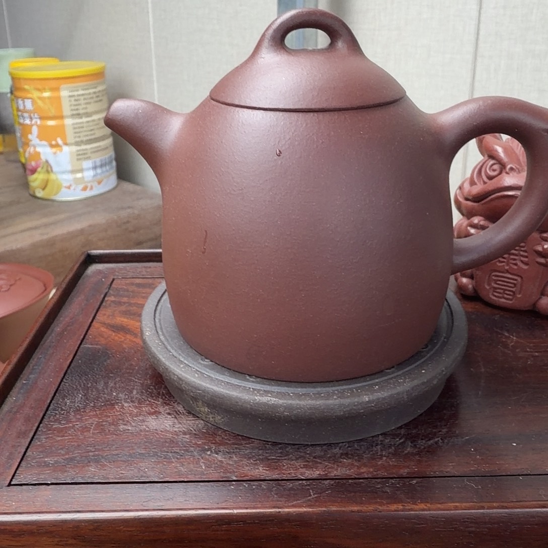 秦权壶230cc紫泥的