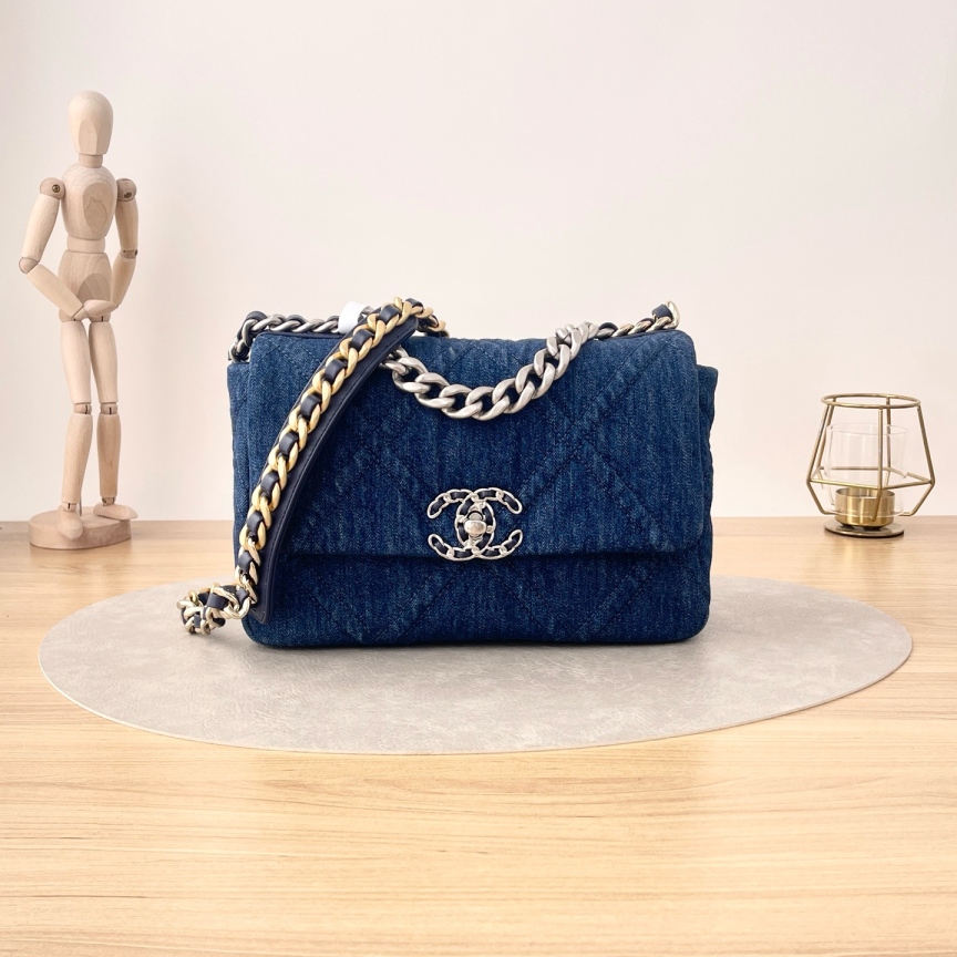 95新 Chanel/香奈儿 19Bag/单肩包/0571