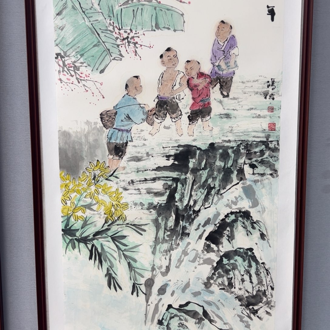 国画亲笔手绘原创作品