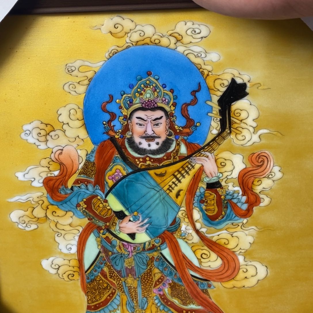 手工制作的一款东方持国