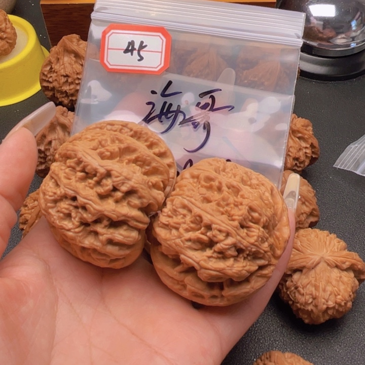 文玩核桃把件海*45大粗筋