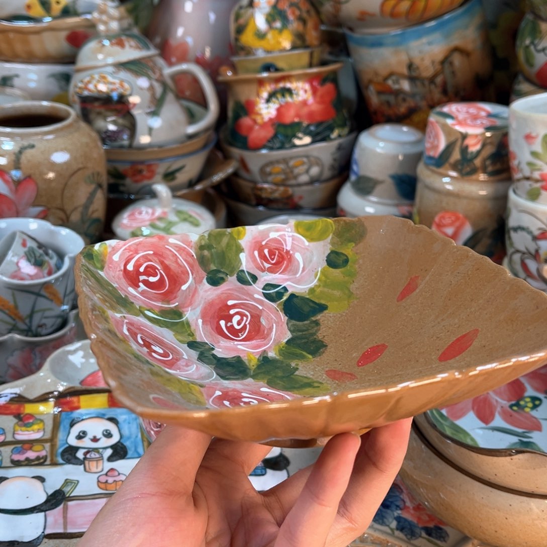 景德镇手工手绘杯