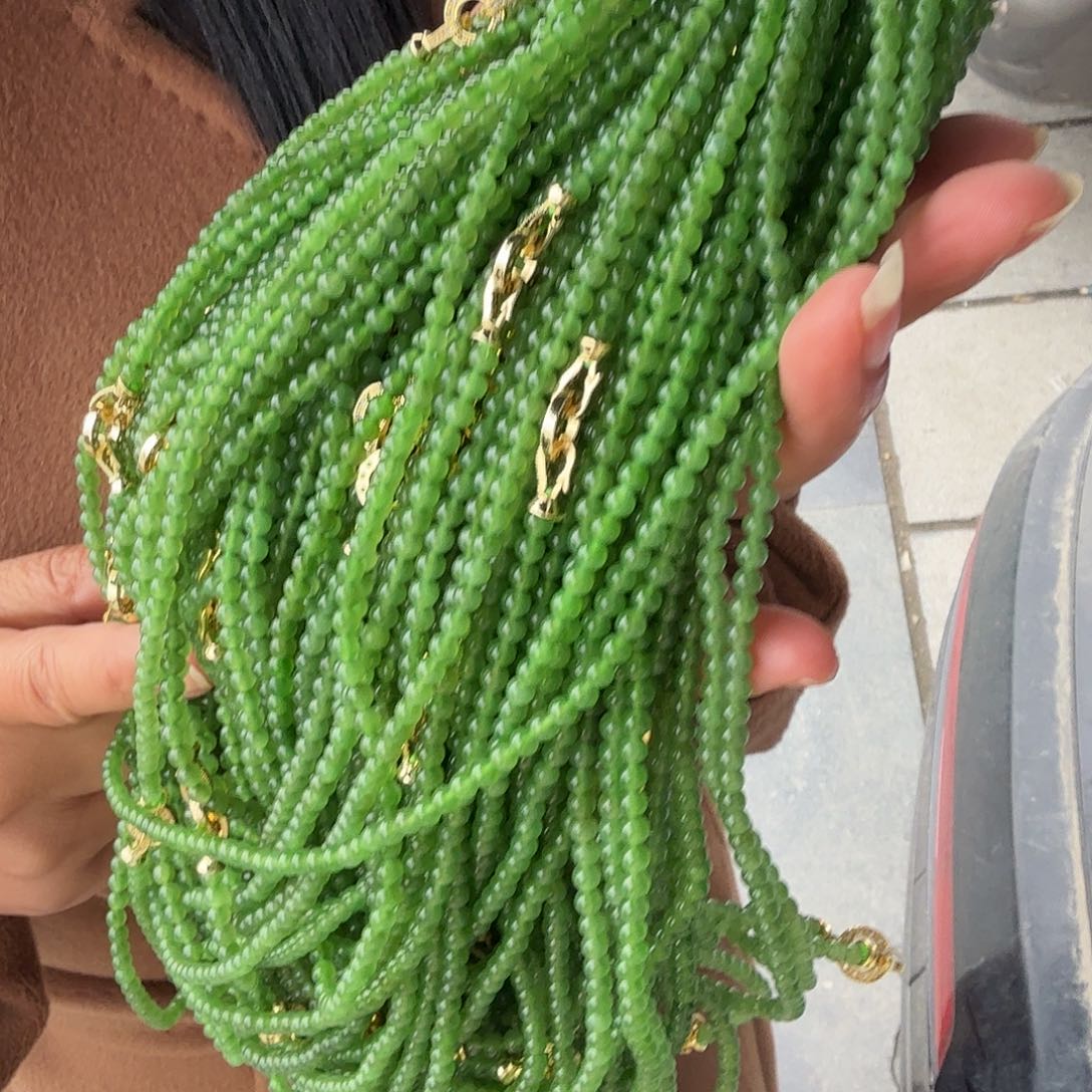 和田玉未镶嵌卡4小米珠多样性发货拍一发一