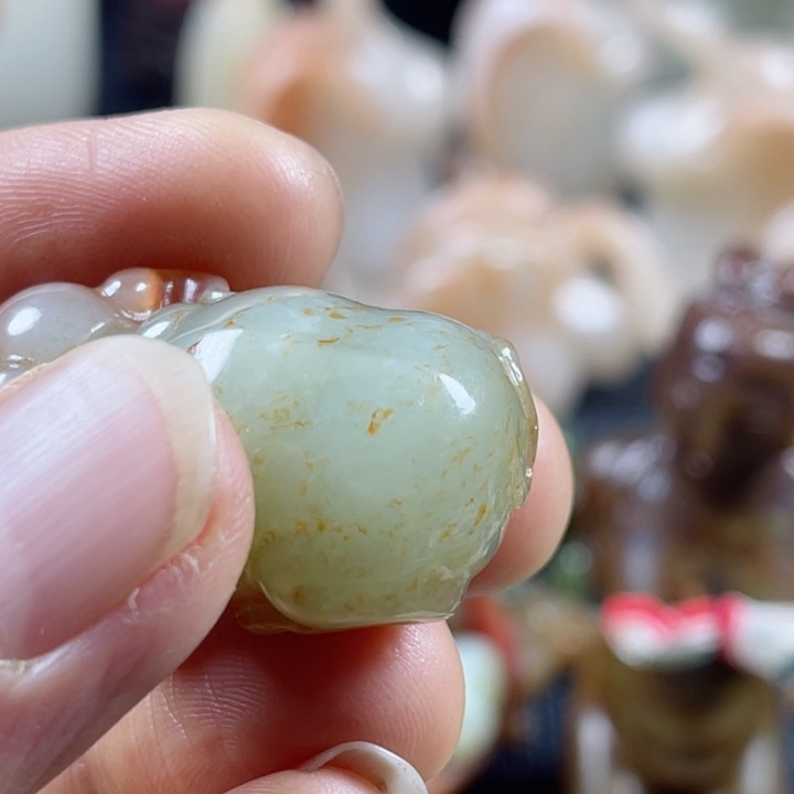 和田玉颈饰未镶嵌用****4