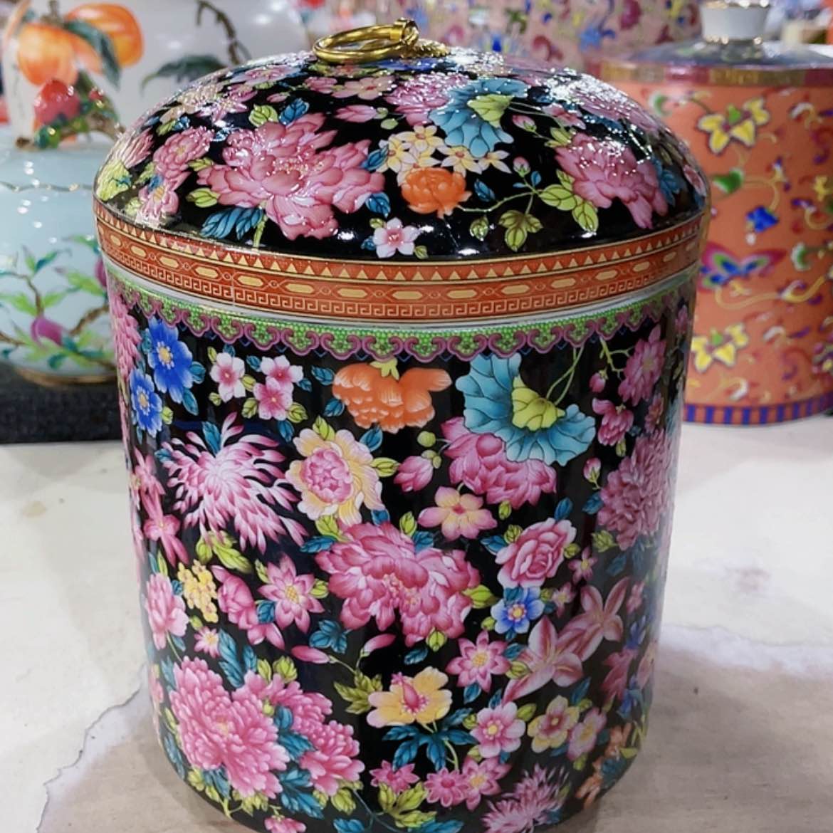 【闪购商品】罐陶瓷茶叶罐密封罐