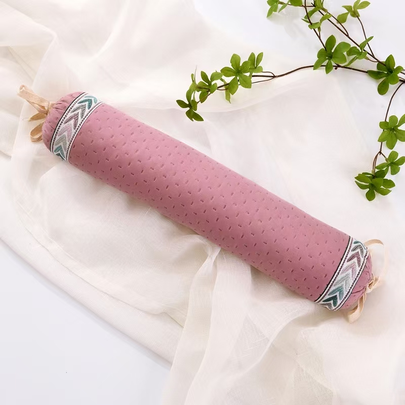 酸枣仁壳颈椎枕头（只有正宗国产酸枣仁壳填充）成人中式圆柱形