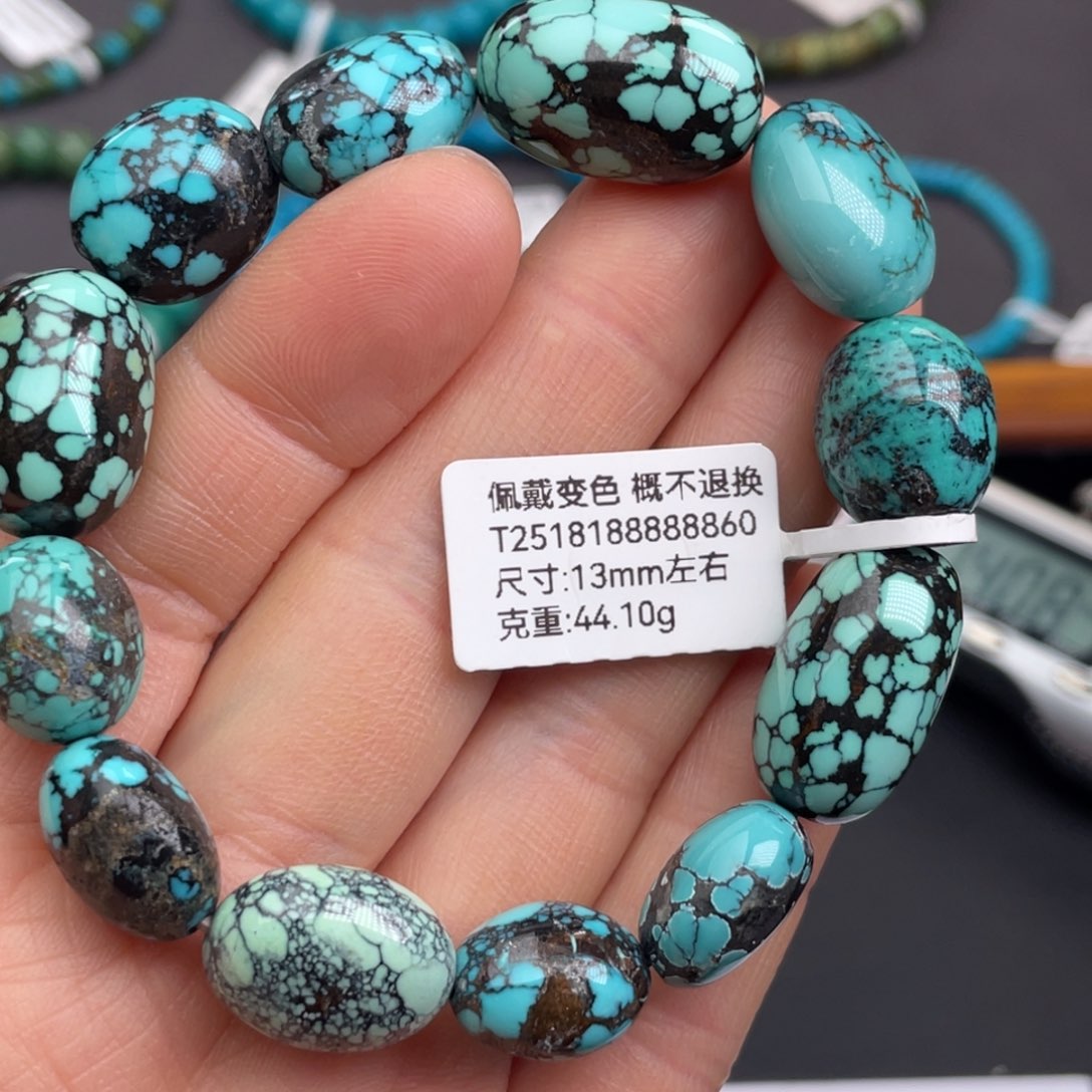 未镶嵌绿松石珠宝奇石