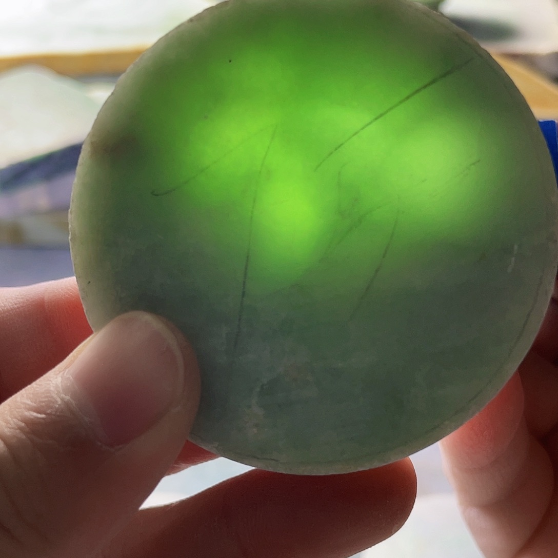 翡翠颈饰未镶嵌毛料120