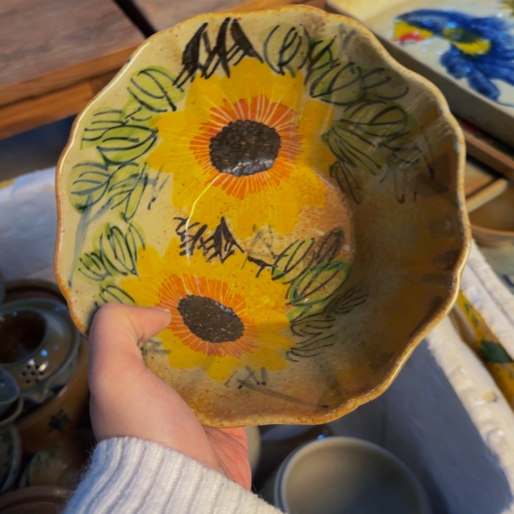 瓷片景德镇陶瓷手工手绘