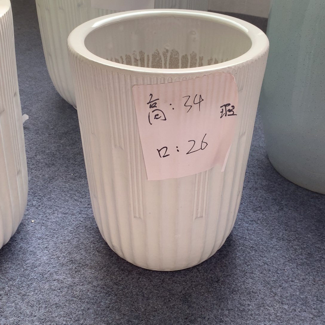 高温陶瓷花盆微瑕