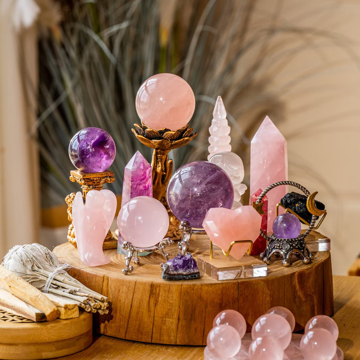 【十柒专属】天然水晶家居摆件