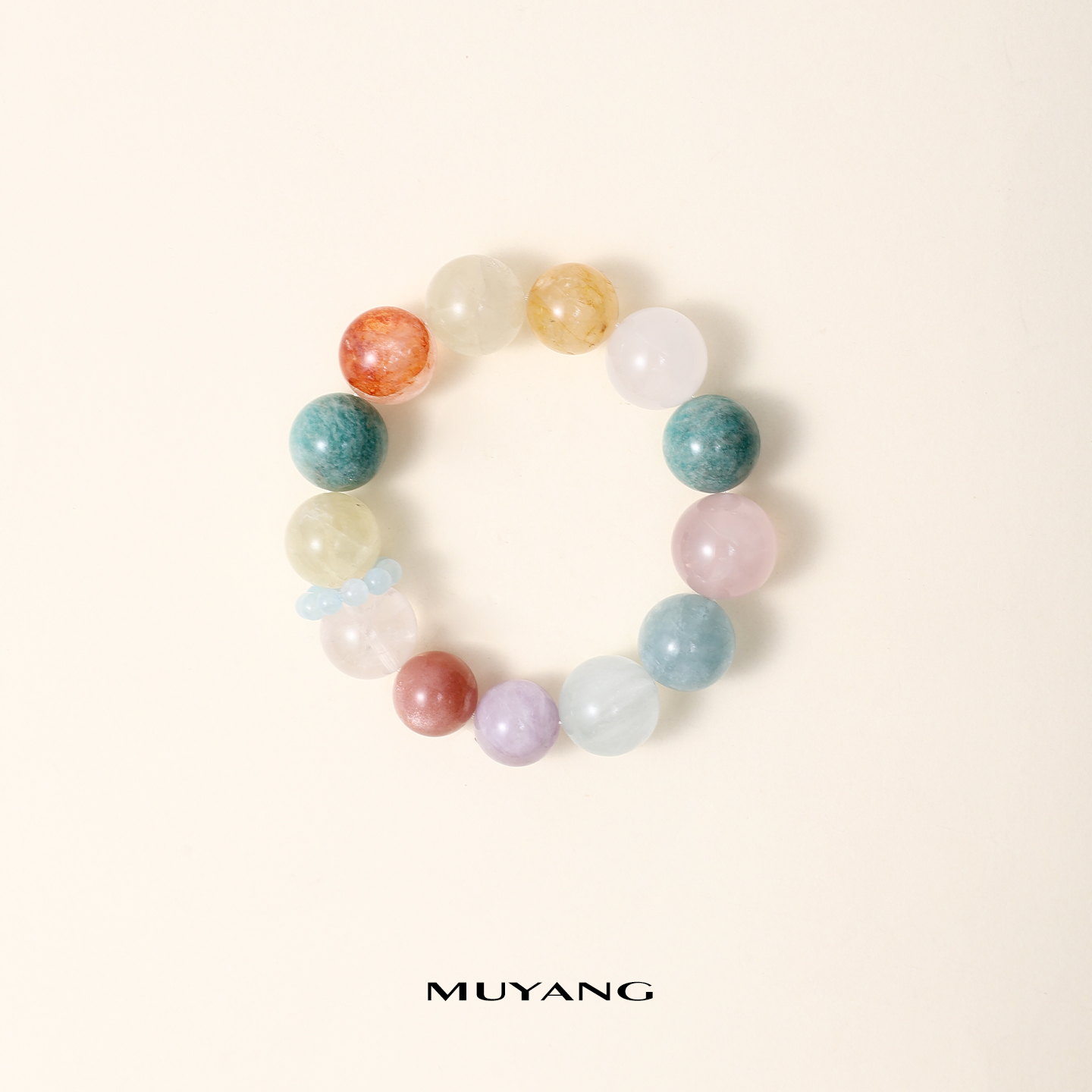 muyang/慕阳彩色气质时尚百搭缤纷手链