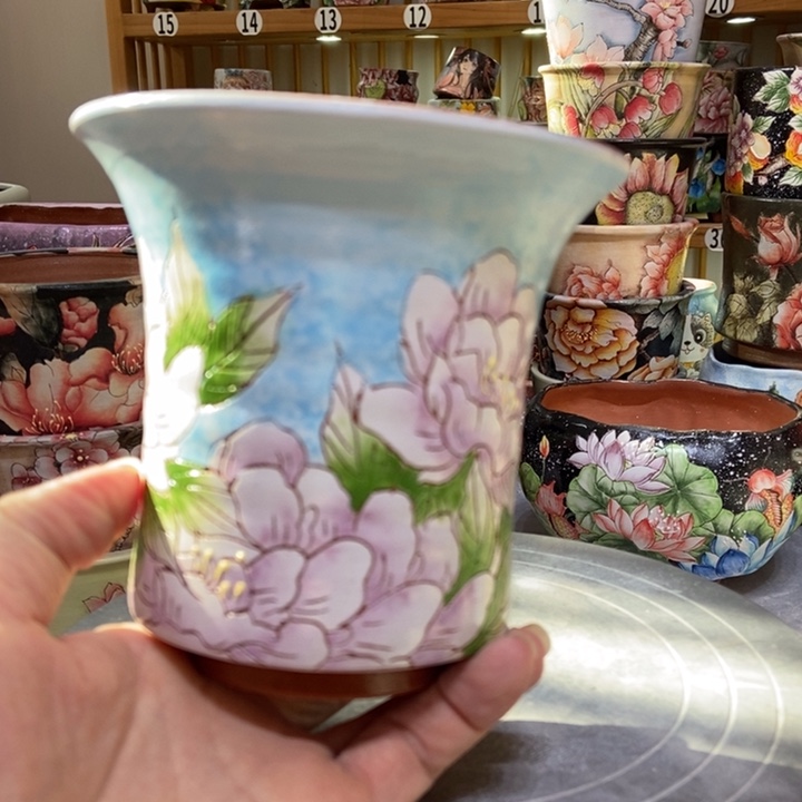 景德镇艺术手绘作品