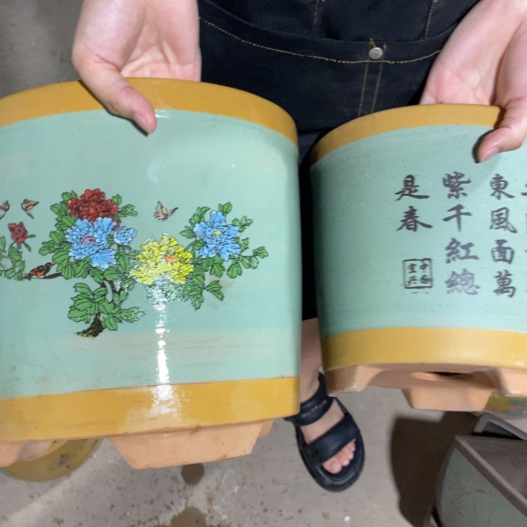 紫砂花盆口径口径20 17