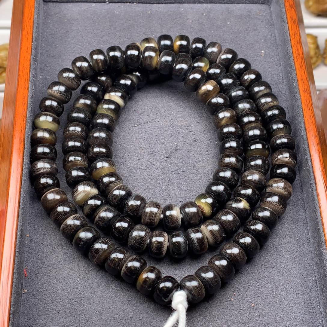 牛骨手串/手链10驴蹄桶珠108
