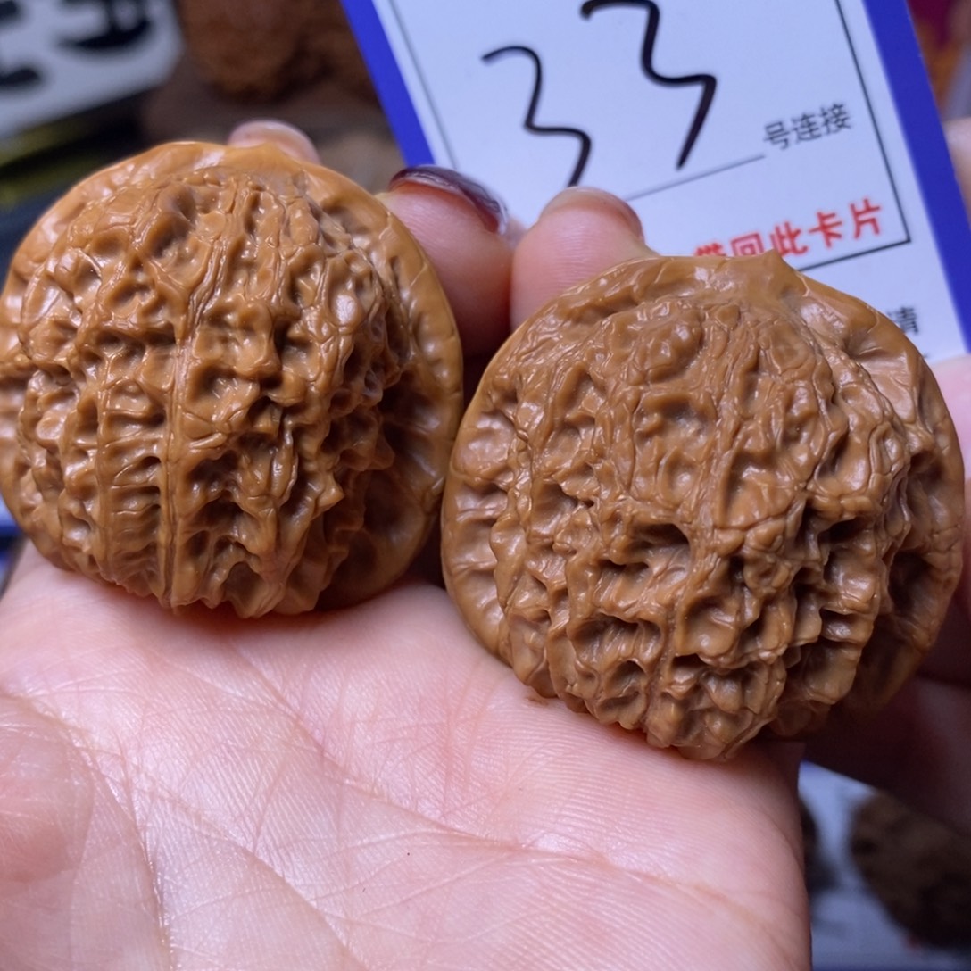 把件文玩核桃42血麒麟33