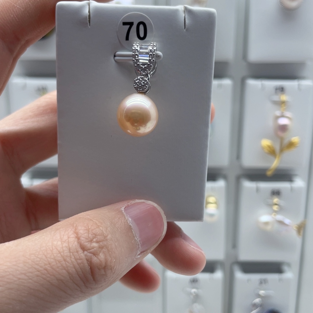 颈饰淡水珍珠合金