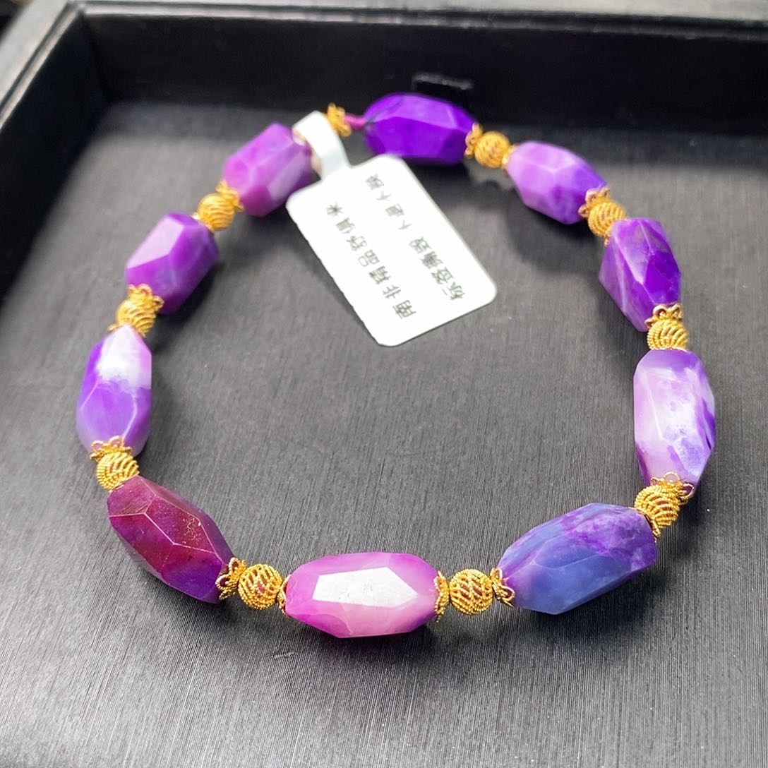 苏纪石（舒俱来）手链未镶嵌