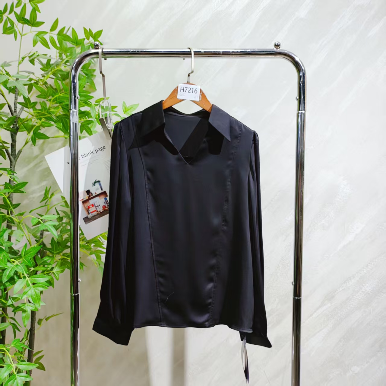 【H7216】 女士气质轻奢百搭衬衣