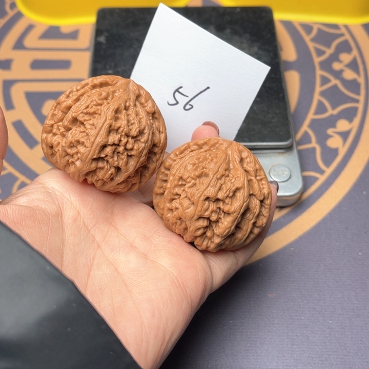 文玩核桃把件44大粗筋