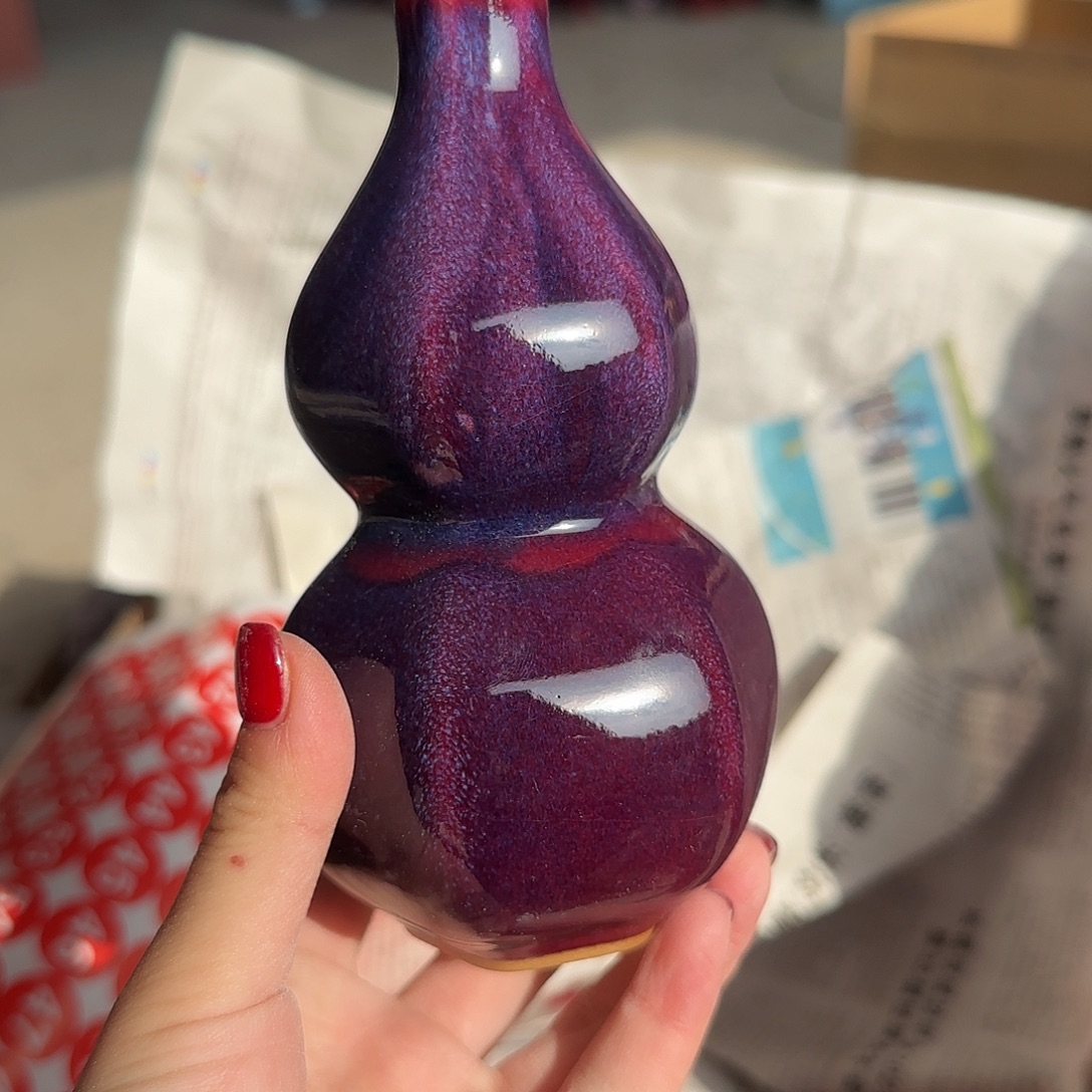陶摆件郑家钧窑摆件