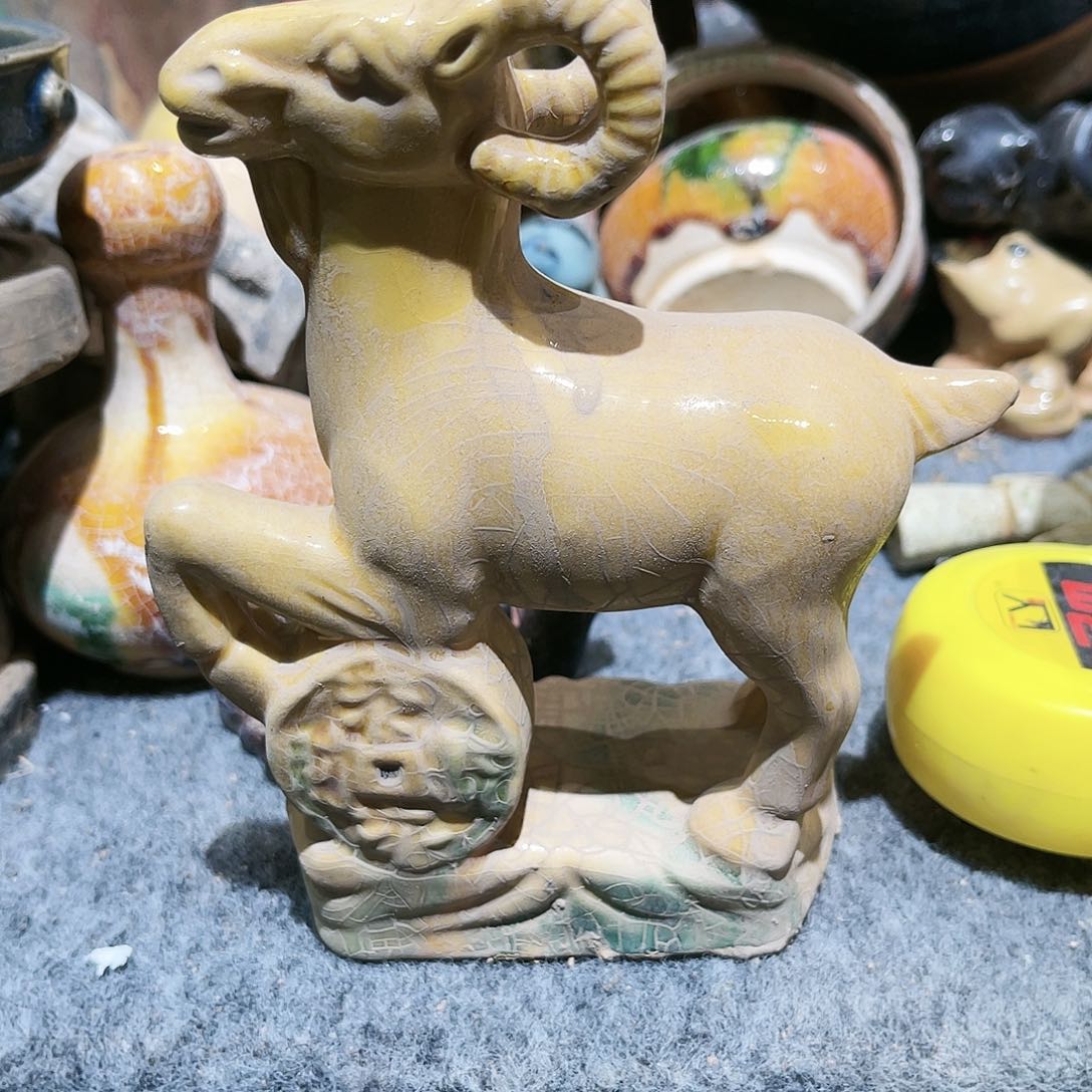 瓦当摆件茶台的一
