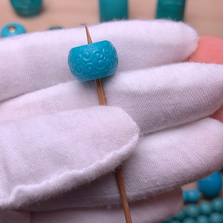 绿松石回纹12.5未镶嵌