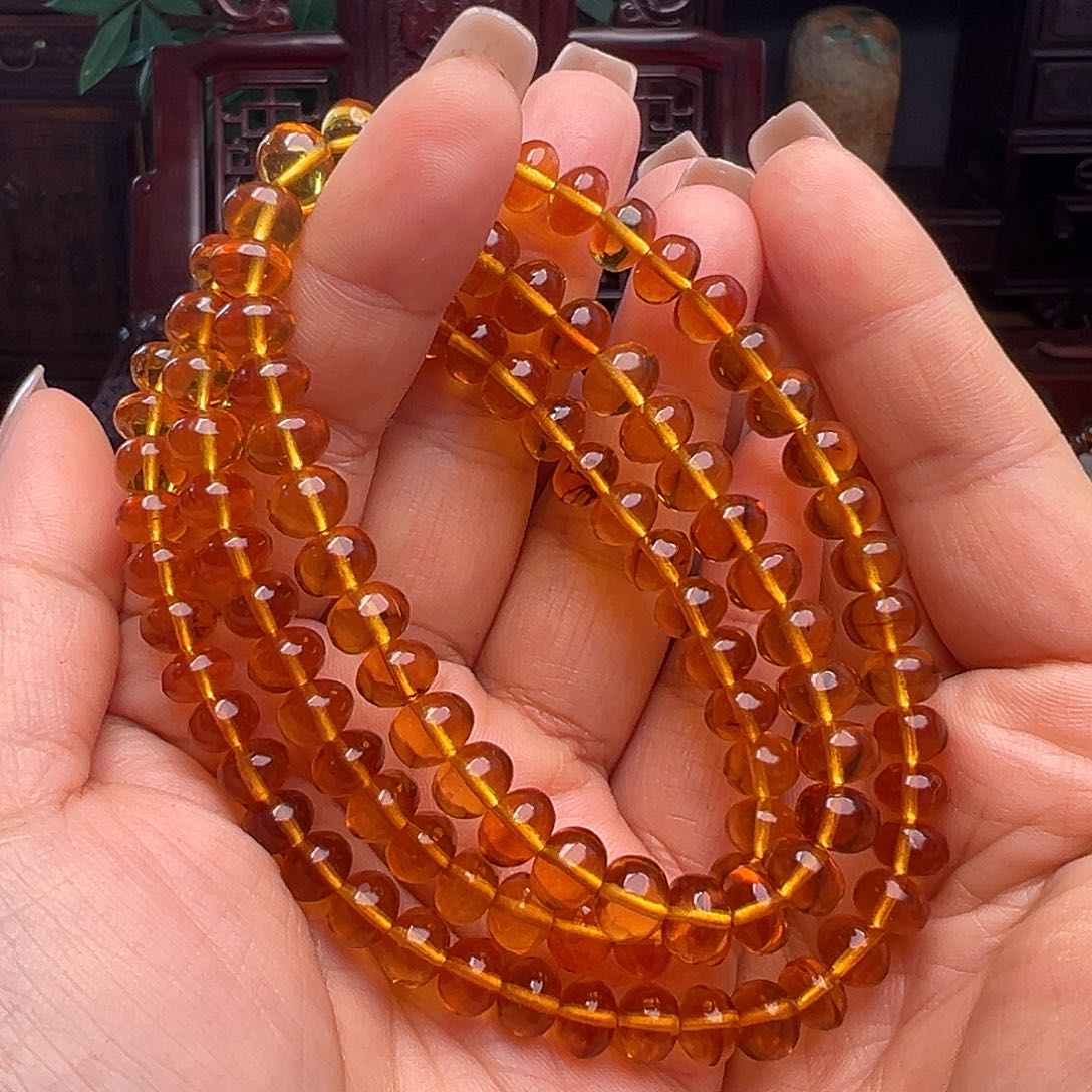 琥珀裸石未镶嵌抚顺琥珀20042。7m m