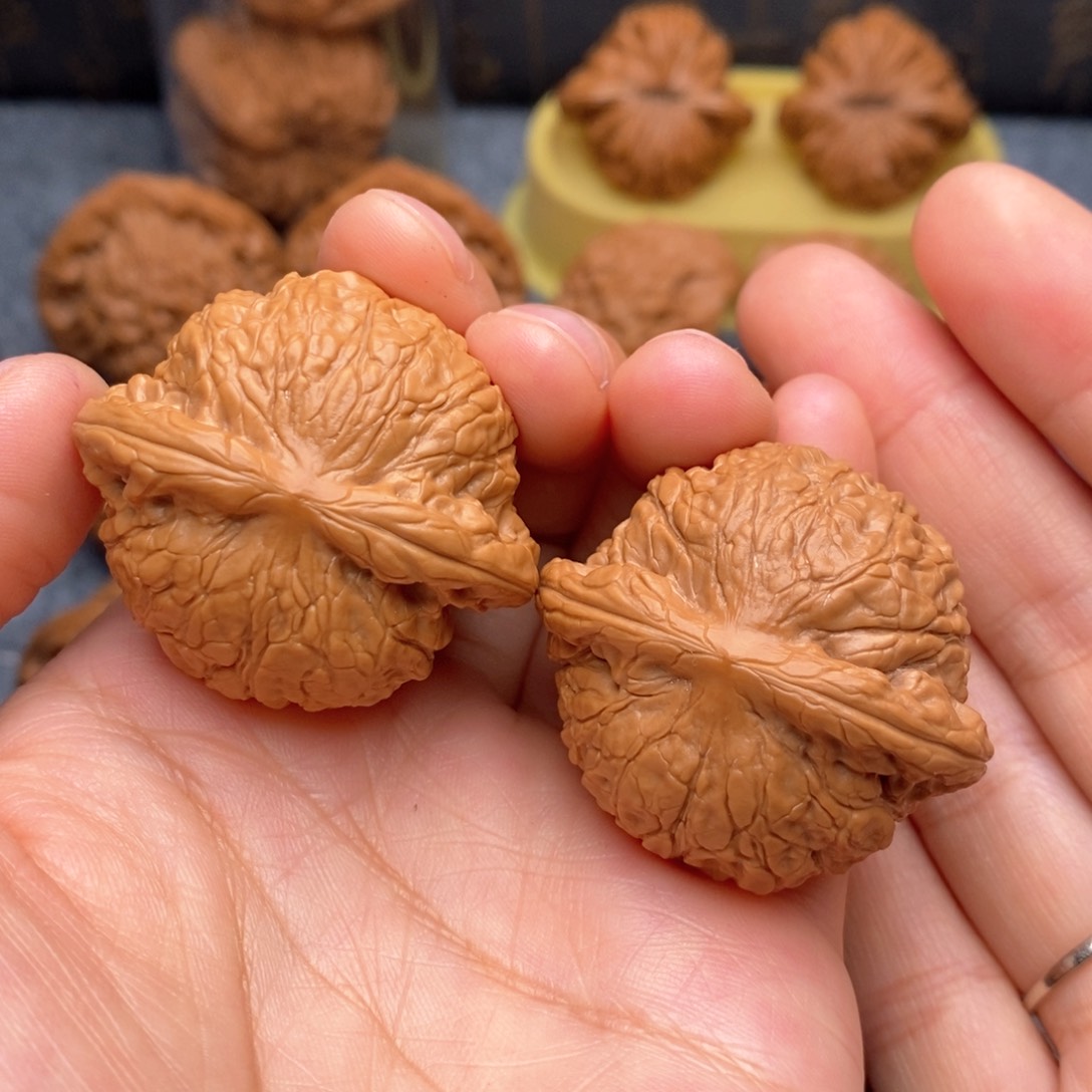 文玩核桃把件乾隆磨49精品