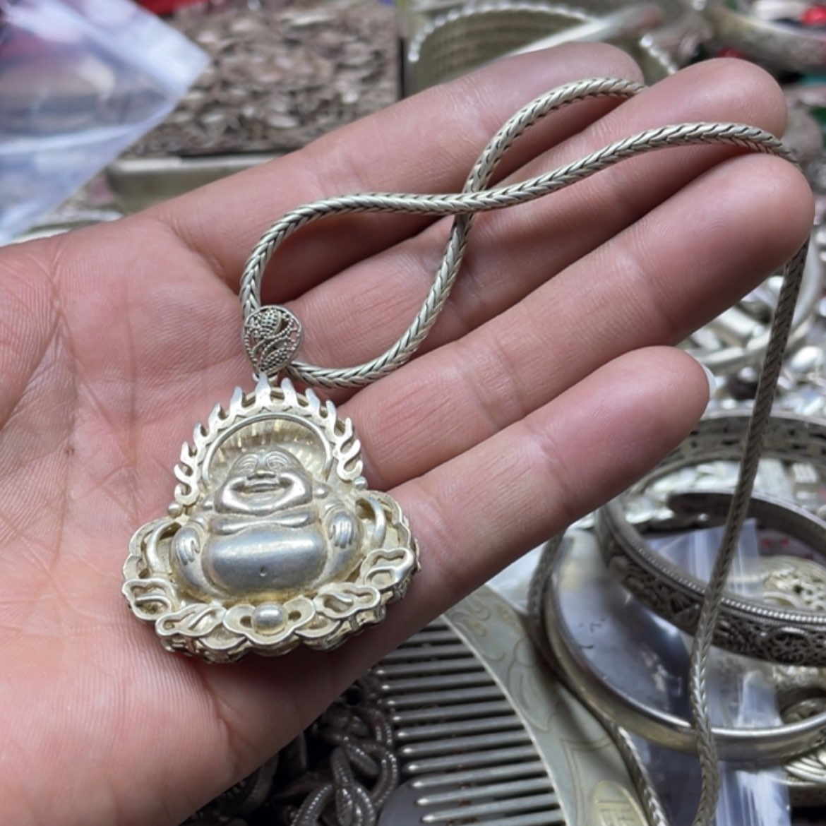 【闪购商品】银无老银，挂件