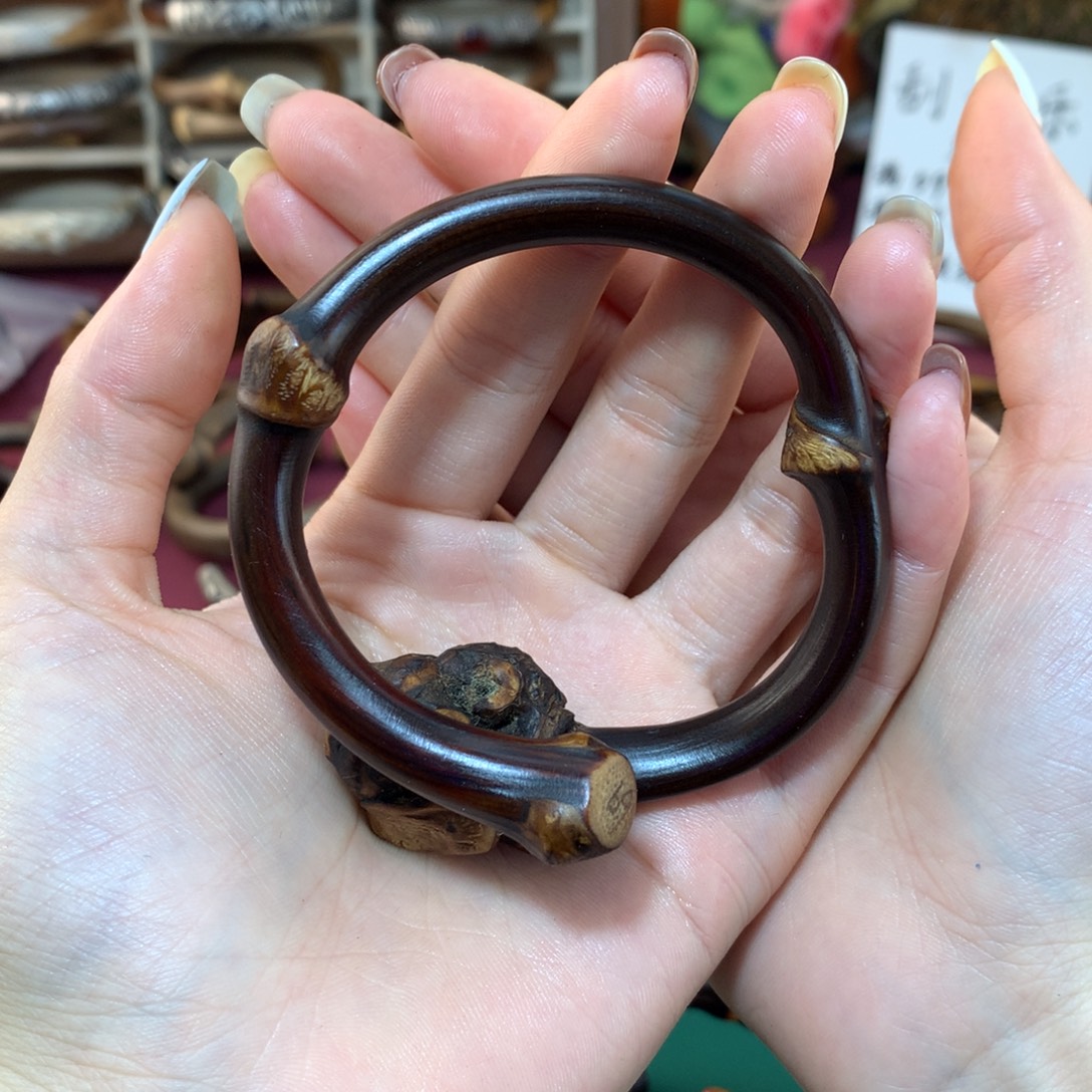 木质非金属如意小熊