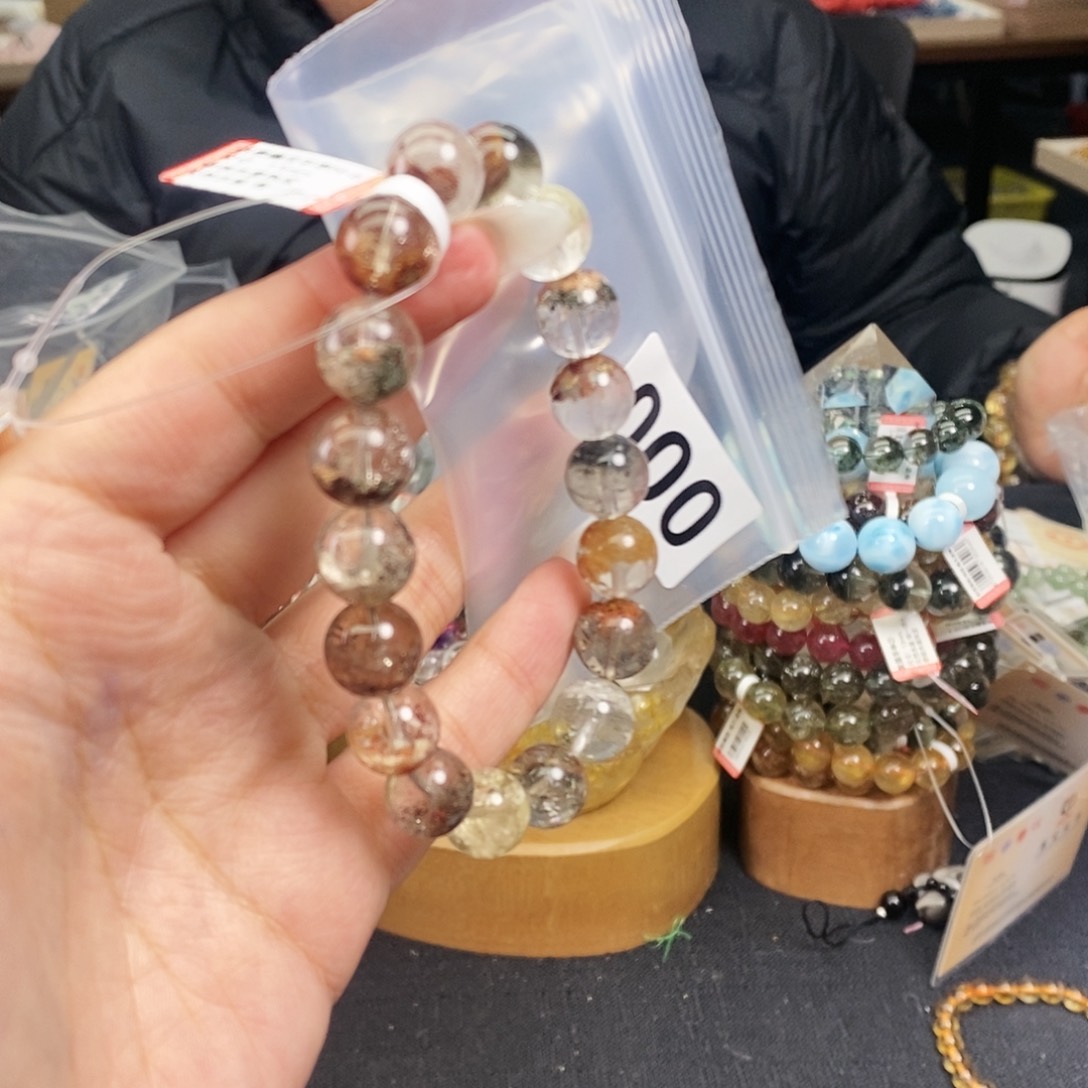 水晶手串多样性发其一00  0未镶嵌